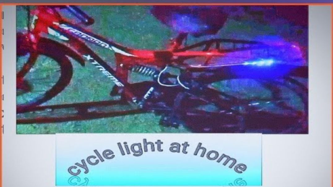 ⁣Cycle light