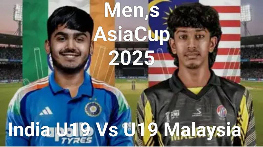 ⁣IndiaU19 Vs U19 Malaysia Cricket Match Highlights