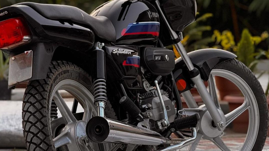 ⁣👀_Splendor Plus bike