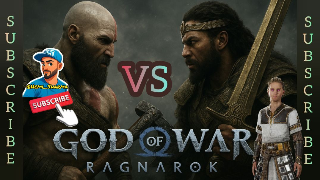 ⁣Kratos vs Heimdall Fight 🔥 | God of War Ragnarok | Epic Battle