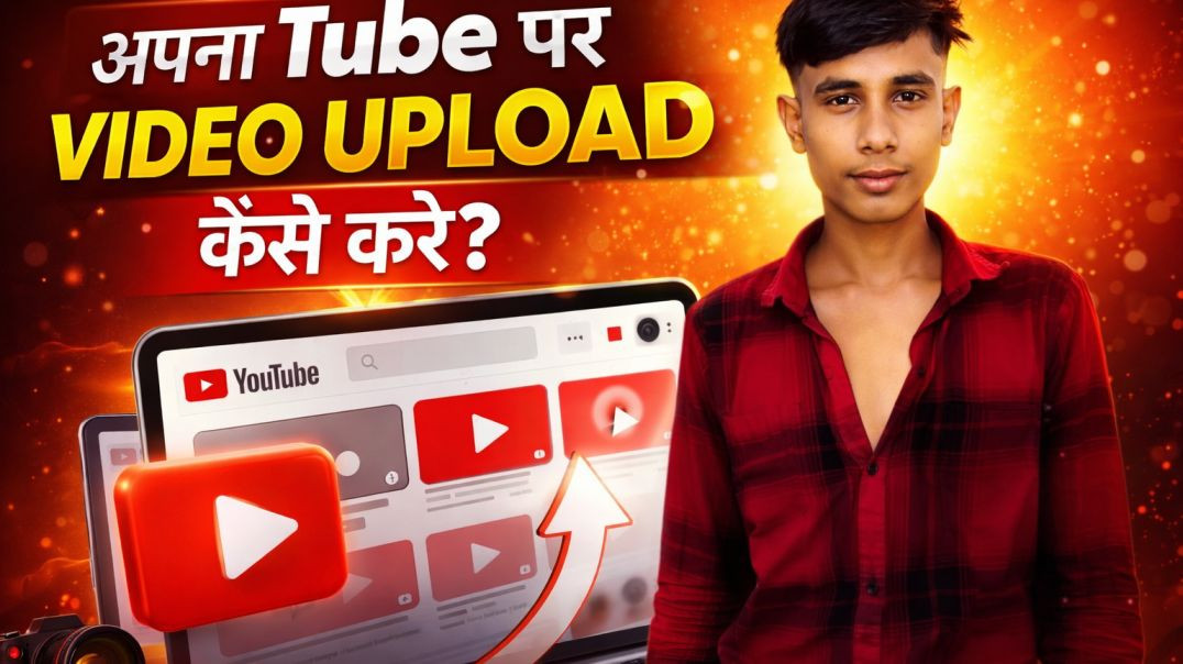 ⁣Apna tube pr video upload kaise kre