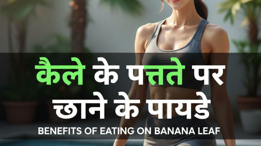 ⁣पुराने समय मे लोग केले के पत्ते पर खाना क्यूँ खाते थे