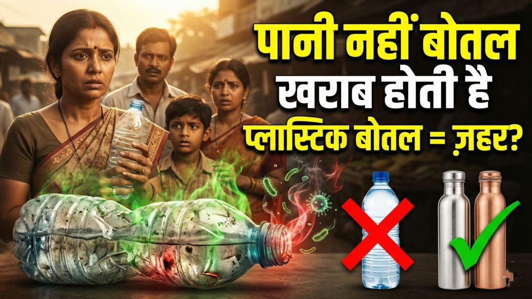 ⁣“पानी की बोतल पर Expiry Date क्यों होती है? | पानी नहीं, असल में क्या खराब होता है?”