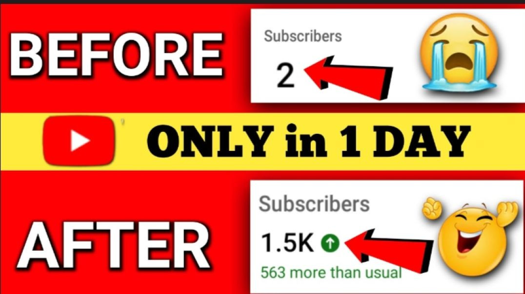⁣YouTube Subscriber Kaise Badhaye || How To Increase Subscriber || Subscriber kaise badhaye