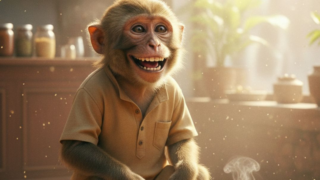 ⁣👉 “संघर्ष से सफलता तक: छोटे बंदर की कहानी”