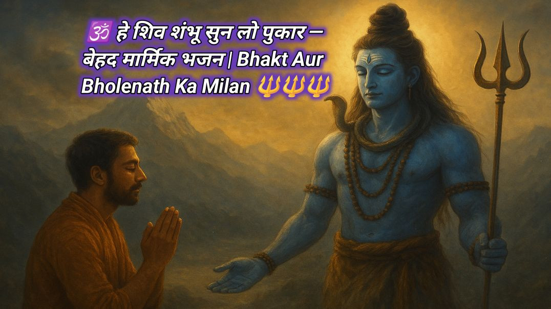 ⁣🕉️ हे शिव शंभू सुन लो पुकार — बेहद मार्मिक भजन | Bhakt Aur Bholenath Ka Milan