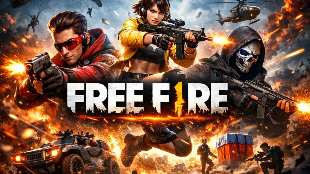 ⁣🔥 Free Fire में आज मचाया तांडव | Pro Gameplay 🔫 😱 एक vs स्क्वाड | Free Fire खतरनाक फाइट 💀 Headshot M