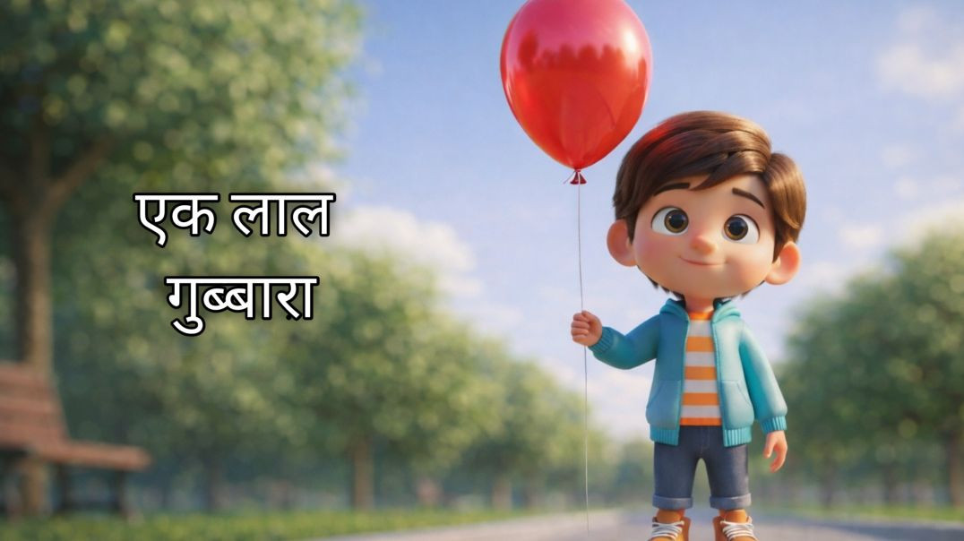 ⁣एक लाल गुब्बारा | A Quiet Story