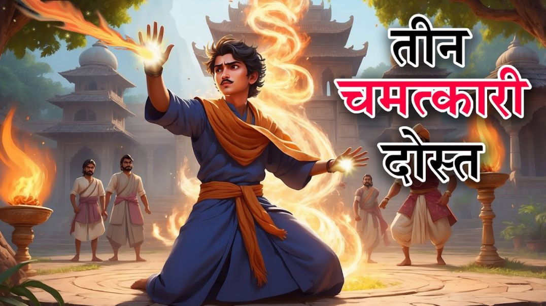 ⁣तीन चमत्कारी दोस्त __ 3 Magical Friends __ Hindi Kahaniya