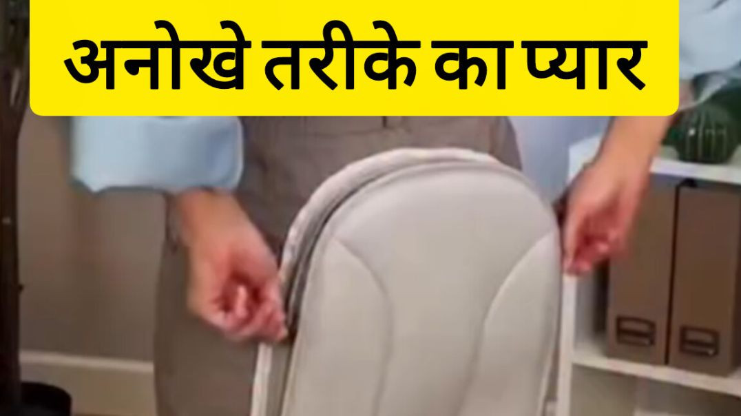 ⁣लड़की का अपने कुत्ते के लिए अनोखे तरीके का प्यार