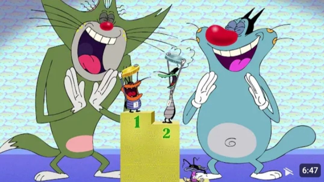 ⁣_Oggy_and_the_Cockroaches_-_Sports_Fans_S04E26_-_Hindi_Cartoons_for_Kids