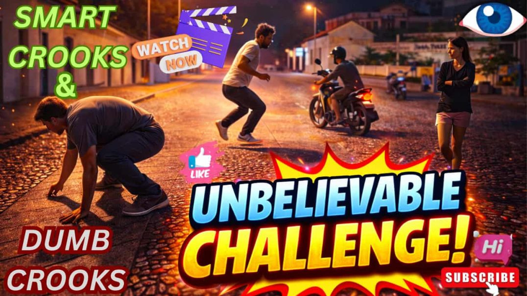 ⁣Night Street Challenge Gone Viral 😱 | Unbelievable Moves on a Dark Road