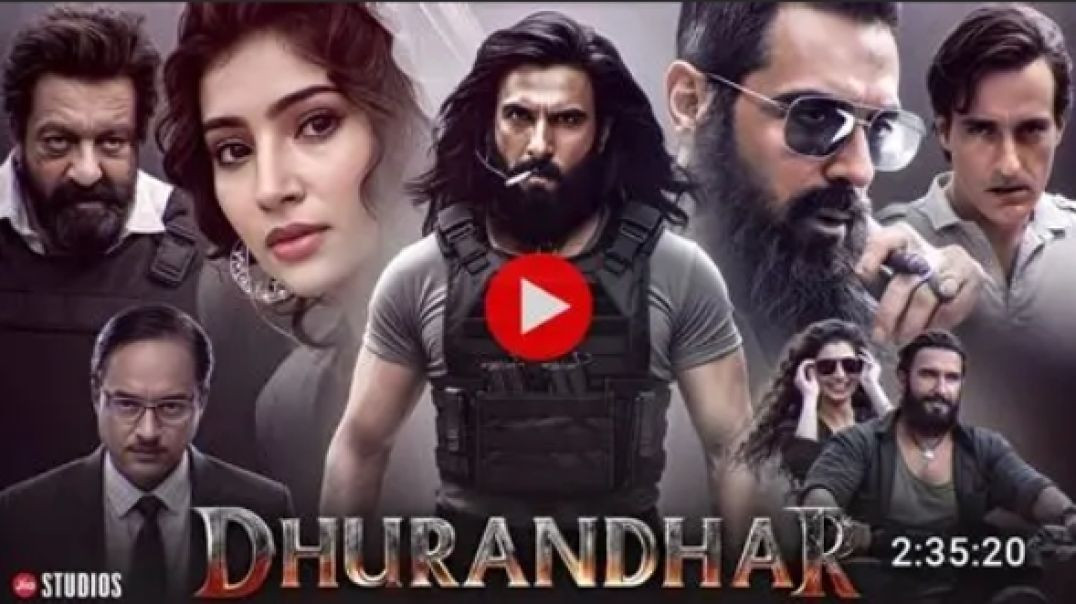 ⁣⁣Dhurandhar hindi dubbed full Movie | Ranveer Singh| Sanjay Dutt| Akshaye Khanna