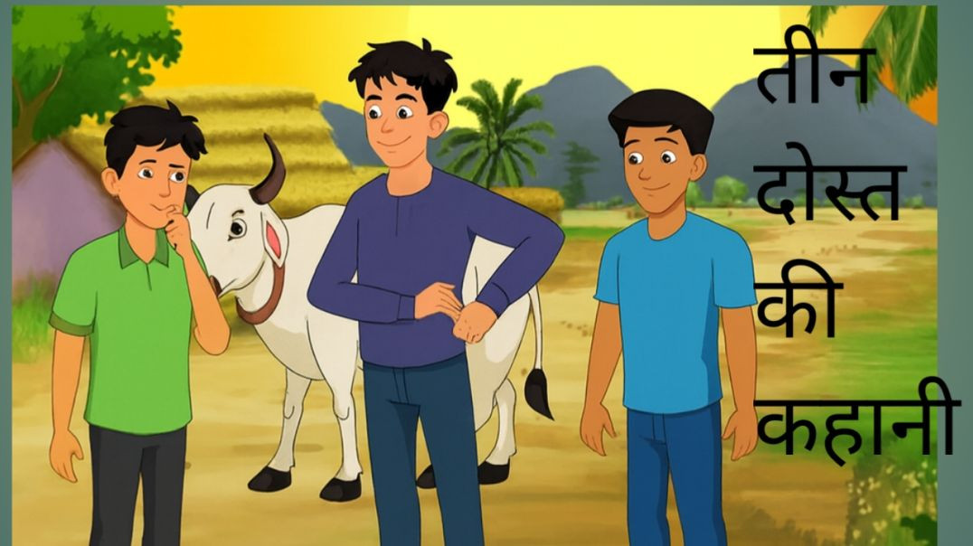 ⁣lv_0_20251207120420तीन दोस्त की कहानी||# teen dost ki kahani||#Hindi kahani video||#moralstory #cart