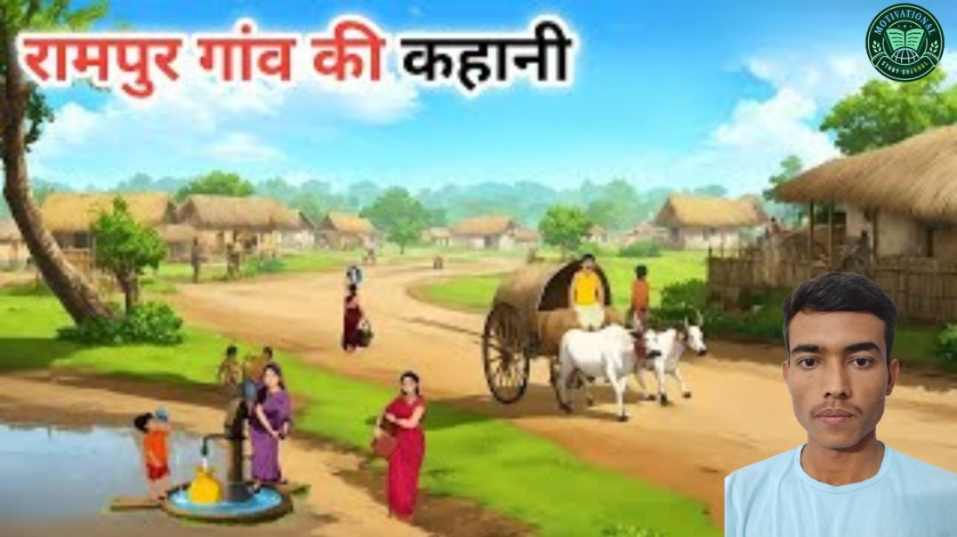 ⁣रामपुर गांव की कहानी __ rampur gaav ki kahani __ hindi kahaniyan_ moral stories_ bed time Storie