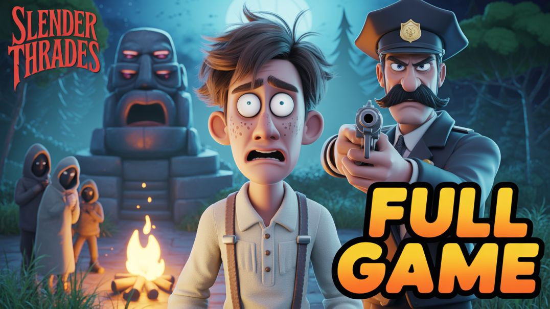 ⁣Slender Threads Game Play 🎮