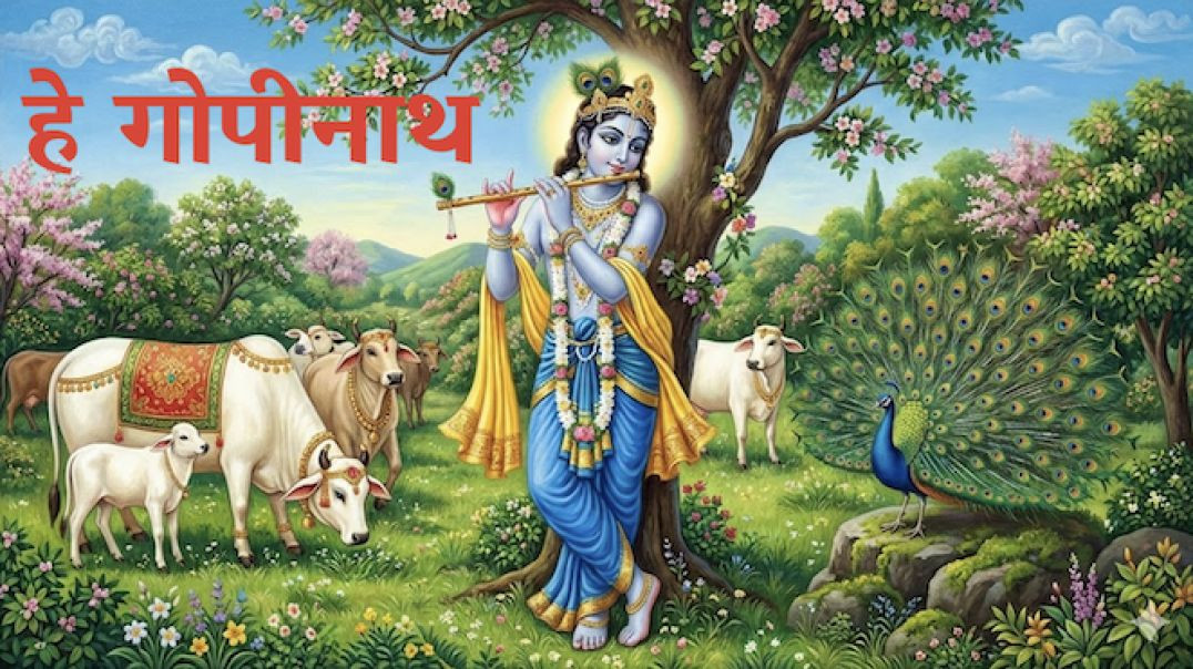 ⁣Hey Gopinath | Lord Krishna Bangali Version Bhajan | Sung by Chakrini Das