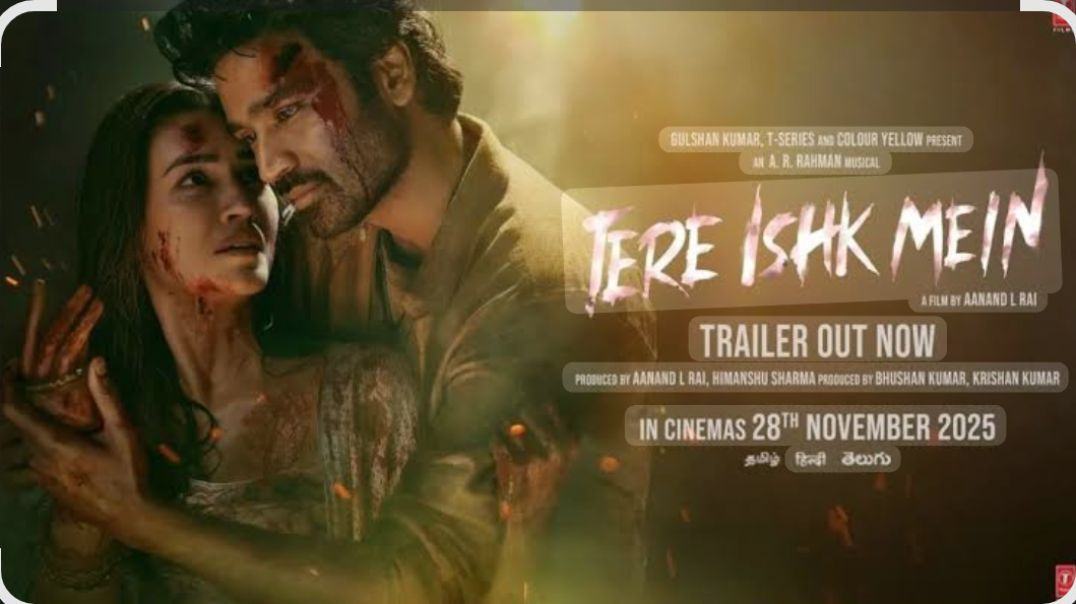 ⁣Tere Ishk Mein (2025) South Hindi Dubbed Movie