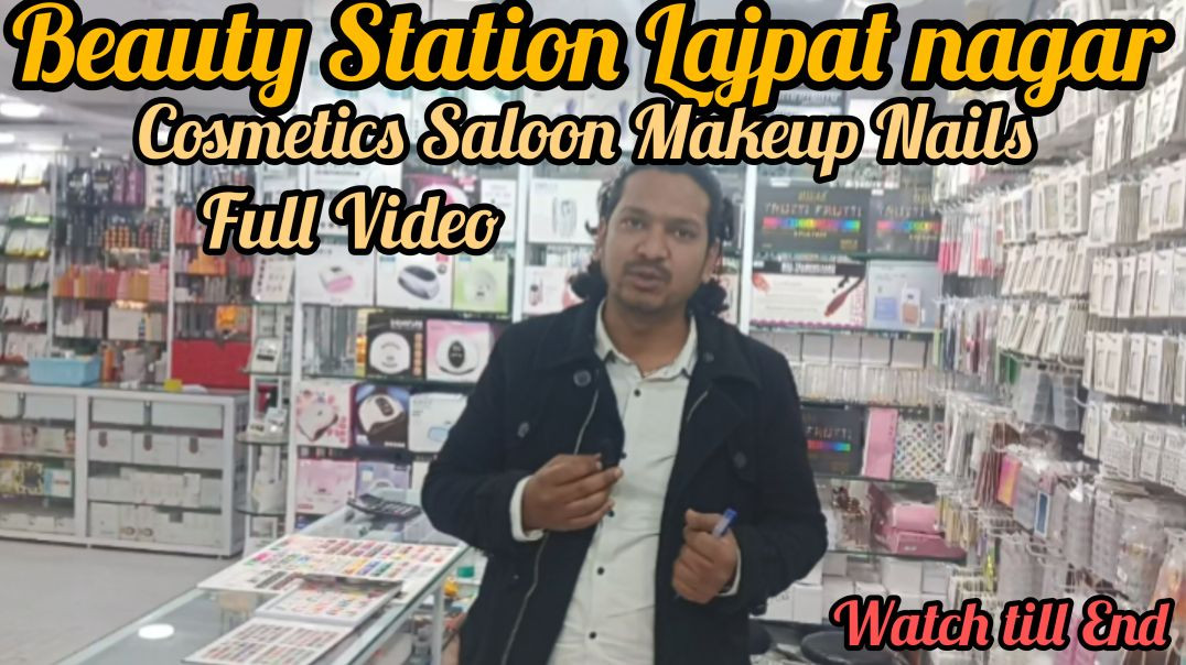 ⁣Beauty Station Cosmetics Saloon Makeup Nails Full Video