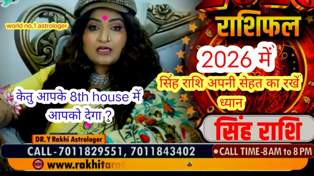 ⁣सिंह राशि 2026 ।। Astrology।।