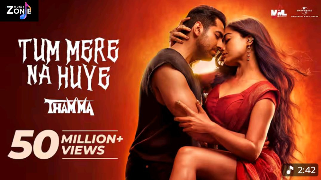 ⁣Tum Mere Na Huye (Video) Thamma |  Ayushmann K,  Rashmika M Sachin-Jigar, Madhubanti B  , Amitabh B