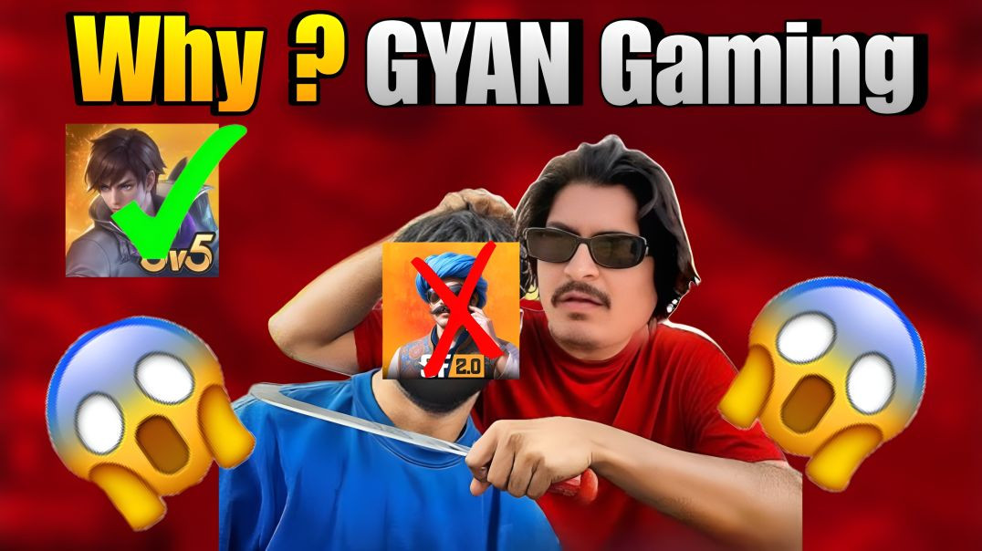 ⁣Why ‎⁨@GyanGaming⁩  Not Playing SCARFALL 2.0 😡? Gyan Gaming Leave FREE FIRE😱