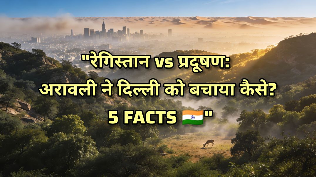 ⁣अरावली दिल्ली की SAVIOR – 5 कमाल के तथ्य! ⚠️"