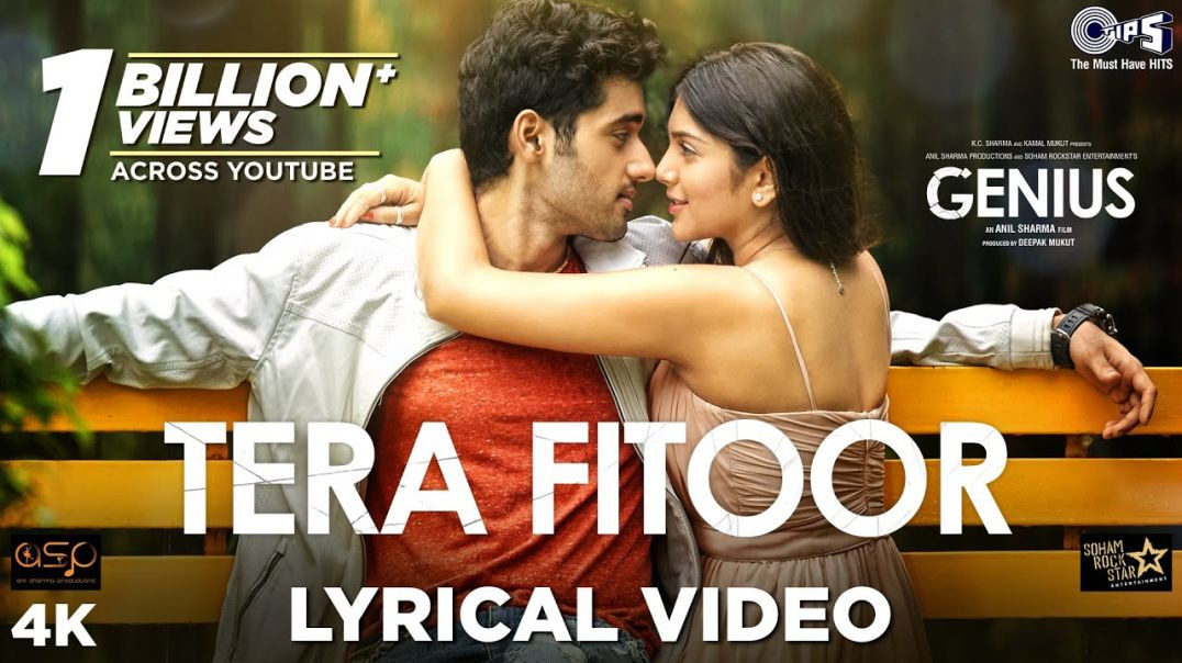 Tera Fitoor Lyrical - Genius _ Utkarsh Sharma_ Ishita Chauhan _ Arijit Singh _ Himesh Reshammiya(720