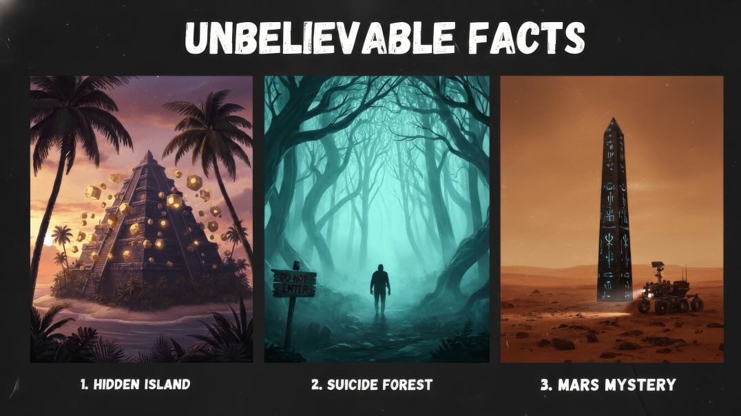 ⁣😱 ख़ौफ़नाक जंगल और अमीर होता आइलैंड | मंगल पर मिला ये रहस्य | 3 सबसे चौंकाने वाले Facts