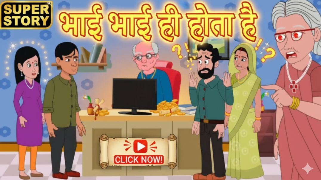 ⁣भाई भाई ही होता है  | Stories in Hindi | Kahani | Bedtime Stories |Fairy Tales |Moral Story