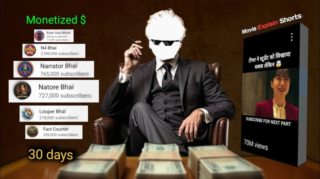 ⁣How I Successfully Grow 6  Movie Explanation Channels