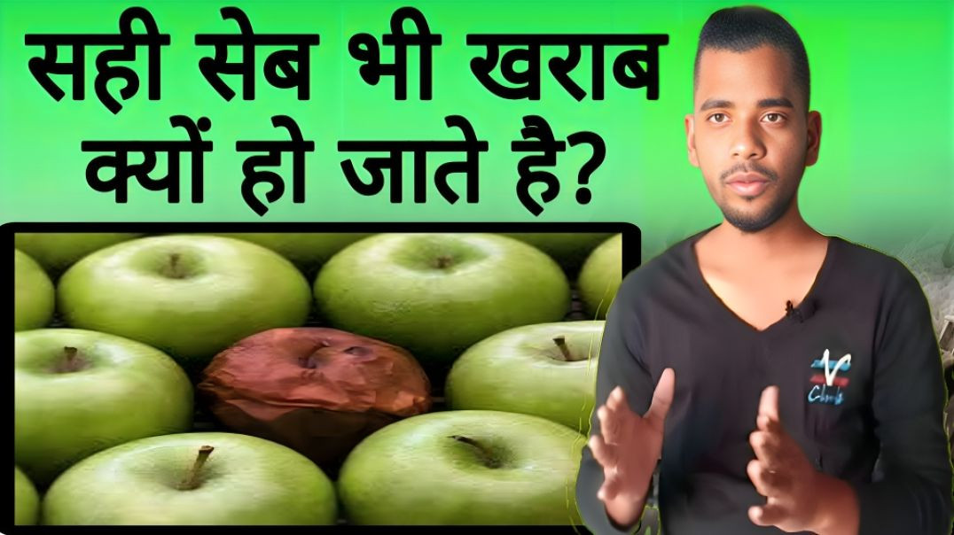 ⁣1 kharab apple baki ke sabhi sahi apple ko kharab kyo kr deta hai | AC Prashant