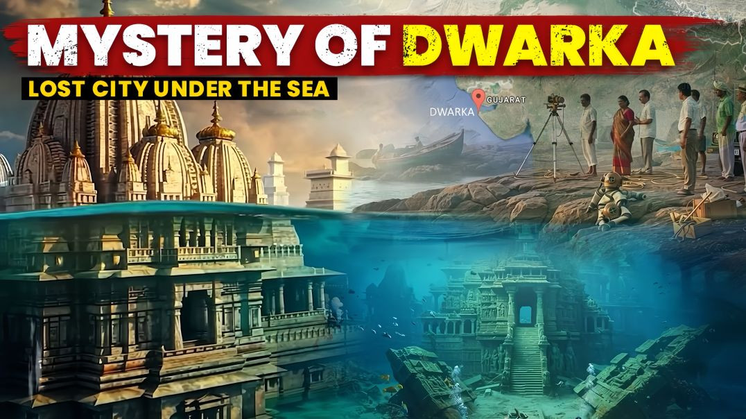 ⁣Lost City of Dwarka: Samundar Ke Neeche Chhupa Shri Krishna Ka Sheher#trending