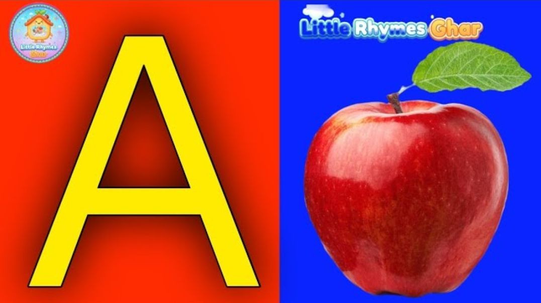 ⁣ABC Song & Phonics: A For Apple | अ से अनार | Learn ABC Alphabet for Children & Kids Rhymes 