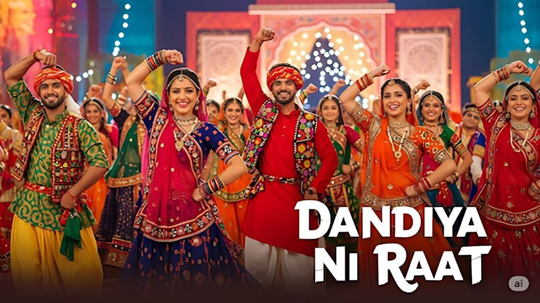 ⁣Dandiya Ni Raat New Dandiya Song Satu Hindustani Vibes