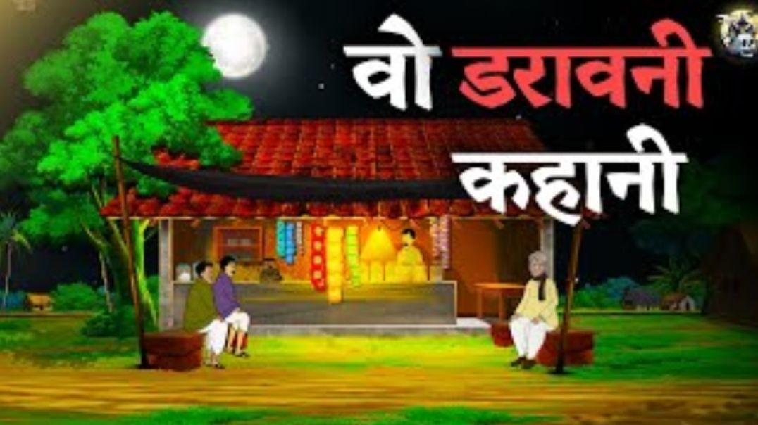 ⁣ठंडी रात की वो डरावनी कहानी 😨 | Horror Cartoon Story in Hindi | Scary Cartoon Story