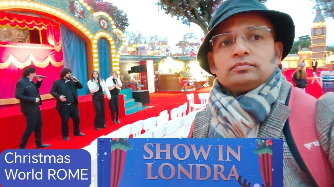 ⁣रोम इटली 🇮🇹 - Show in London - Christmas World 2025