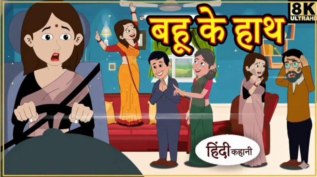 ⁣Bahu ke hath | Stories in Hindi | Kahani | Bedtime Stories |Fairy Tales |Moral Story‎