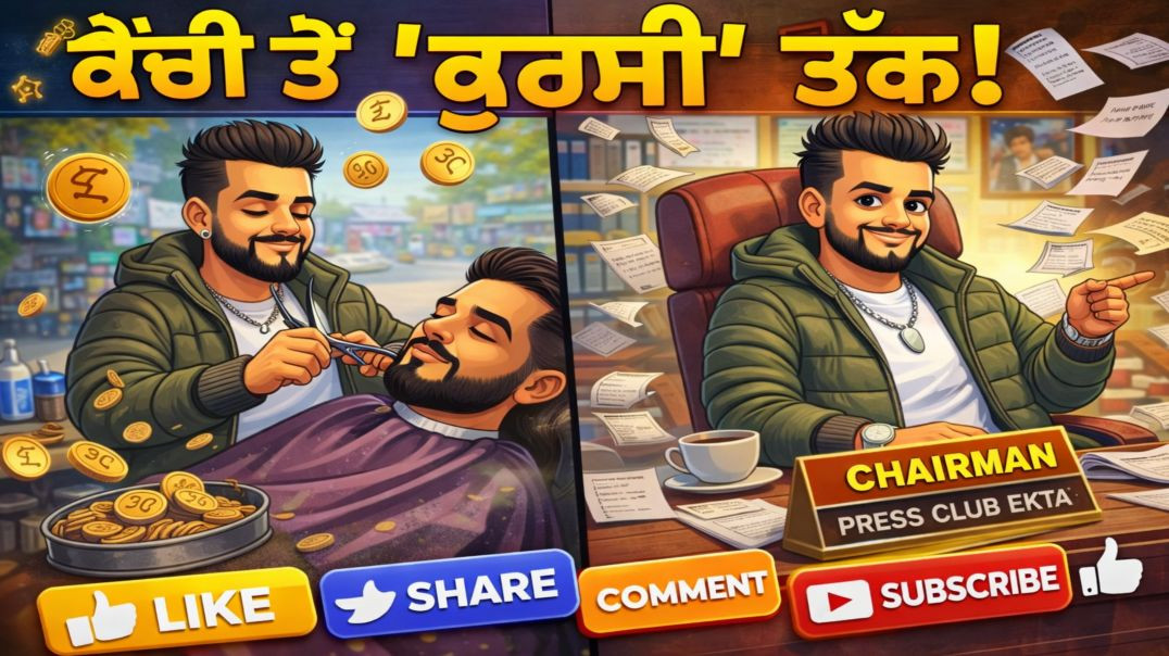 ⁣₹20–₹30 Di Dadhi Ton ‘Kursi’ Tak! | Funny Punjabi Satire Song 😂🔥