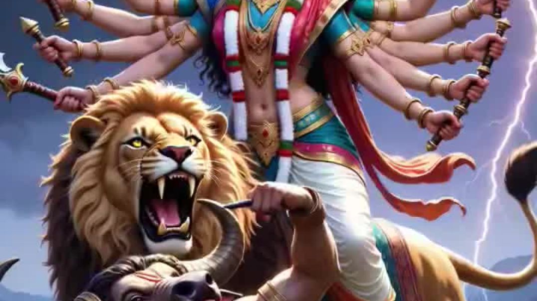 ⁣माता_जय_दी___दुर्गा_जी_की_दिव्य_महिमा_🌺✨_(720p)