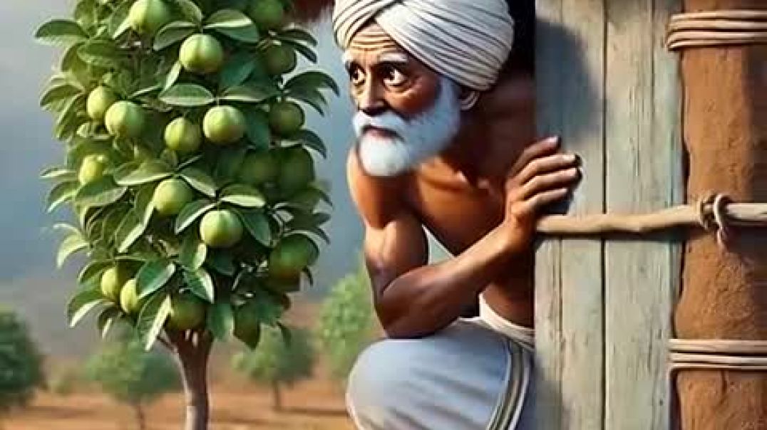 ⁣Farmers_keep_a_secret_watch_because_someone_is_stealing_guavas_every_day_😭_#ai_#pigeon_#farmer(480p)