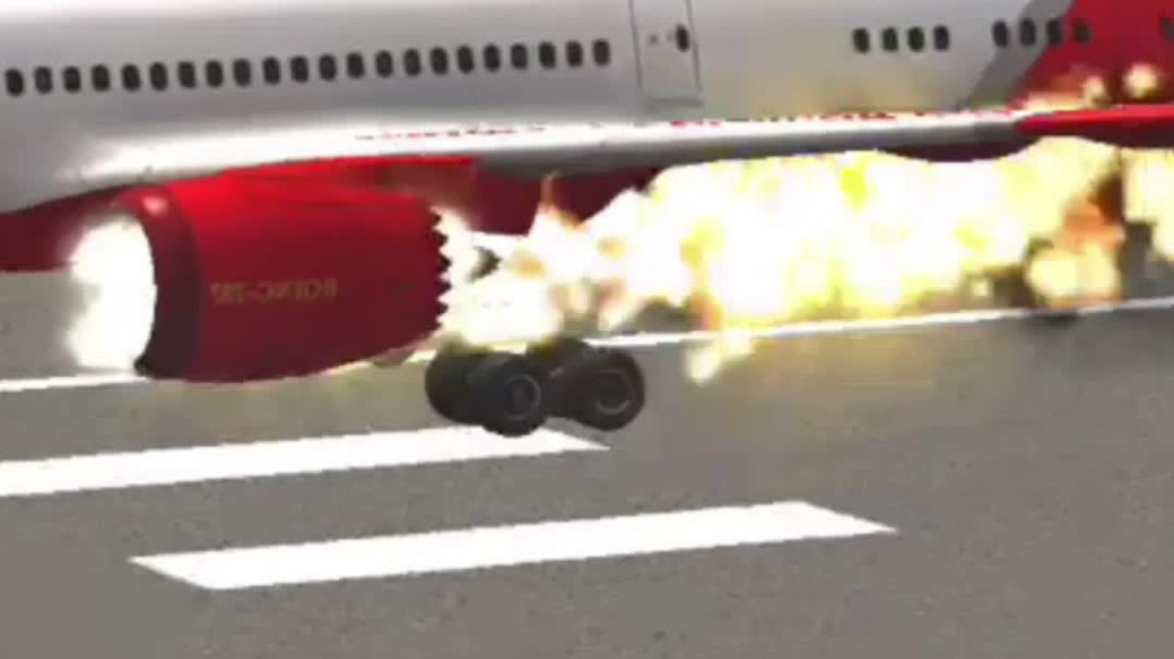 ⁣Aeroplane ka video