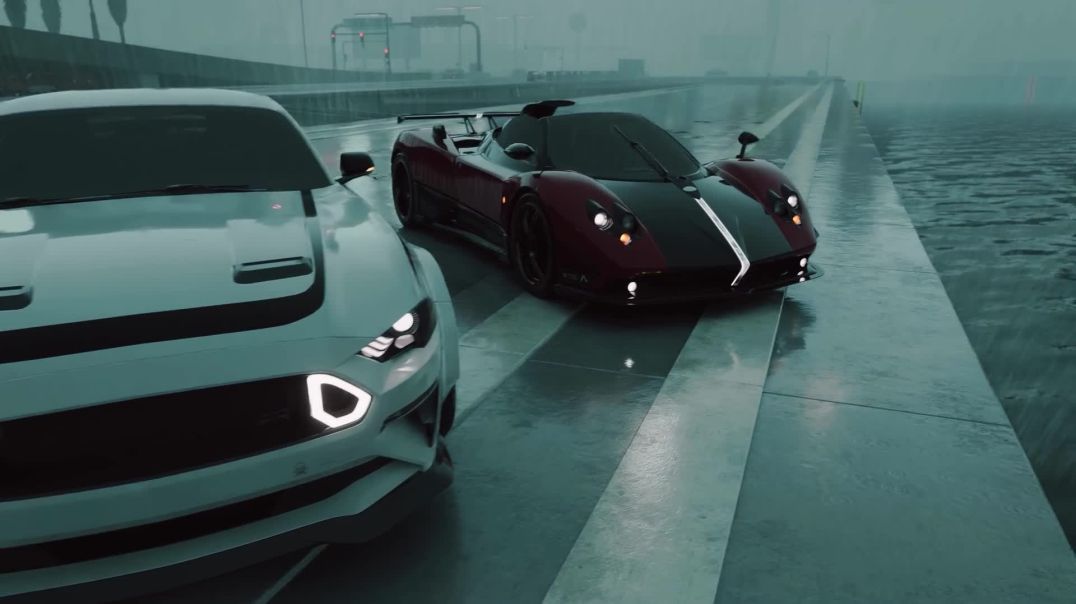 ⁣Cyberpunk 2077 with New Ultra Realistic Ray Tracing Mod  Driving in Photorealistic Night City