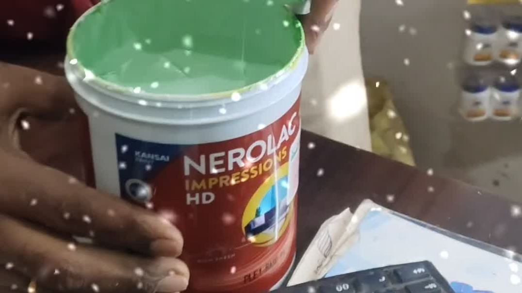 ⁣Color mixture machine