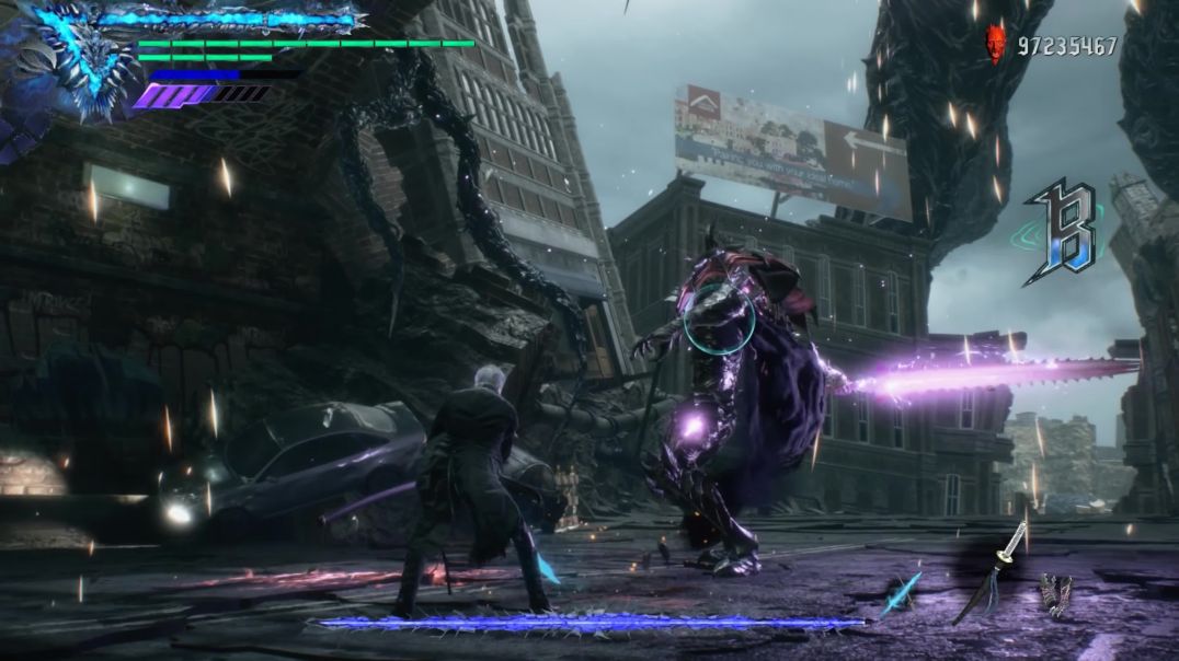 ⁣DMC5 Vergil vs Cavaliere Angelo DMD No damage
