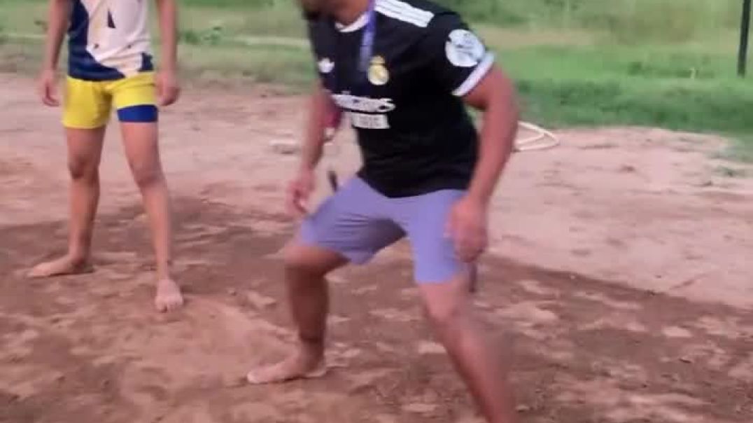 ⁣Block skill practice