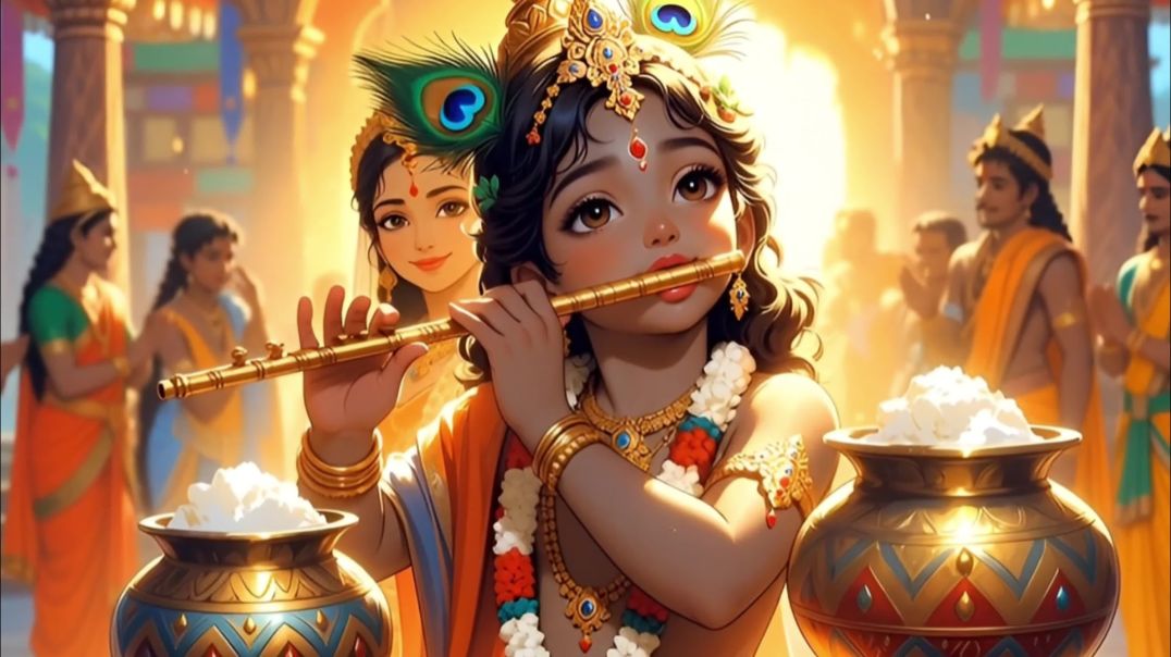 ⁣नंदलाला | Bal Krishna Bhajan Story | Krishna Devotional