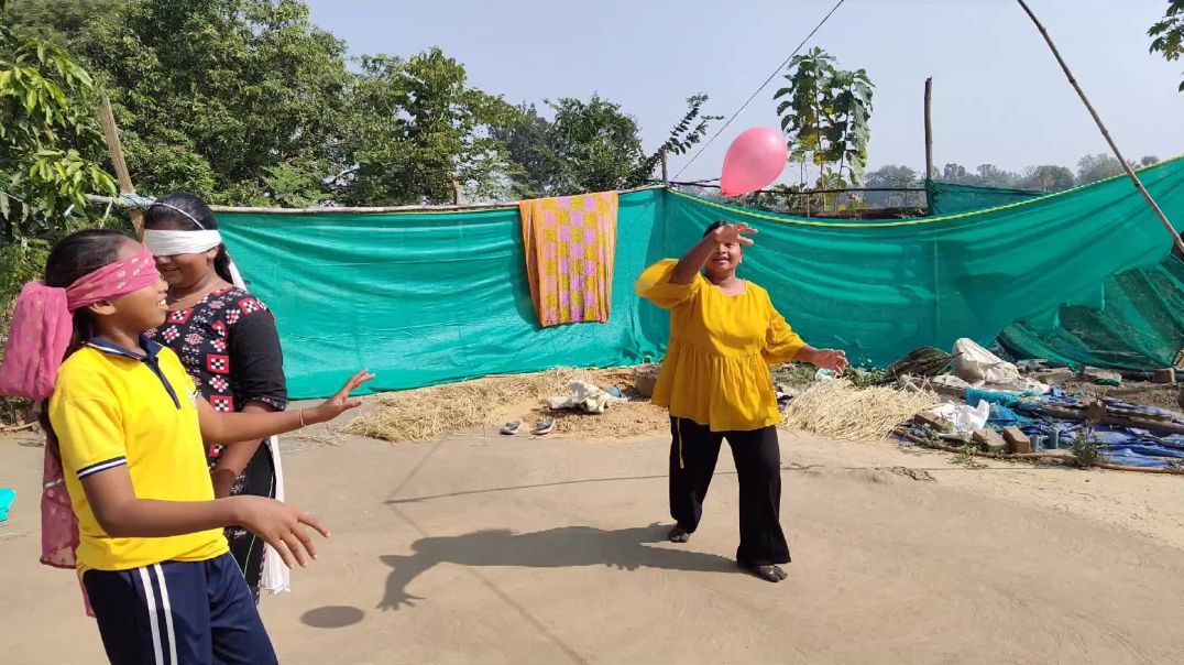 ⁣Balloons find challenge game