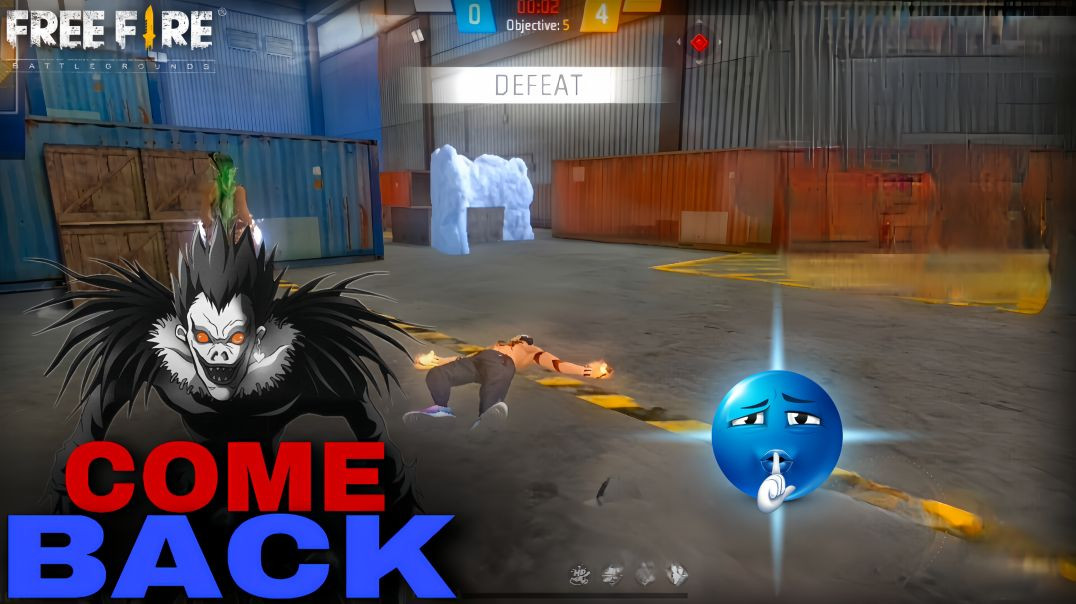 ⁣COMEBACK 💀 Free Fire video