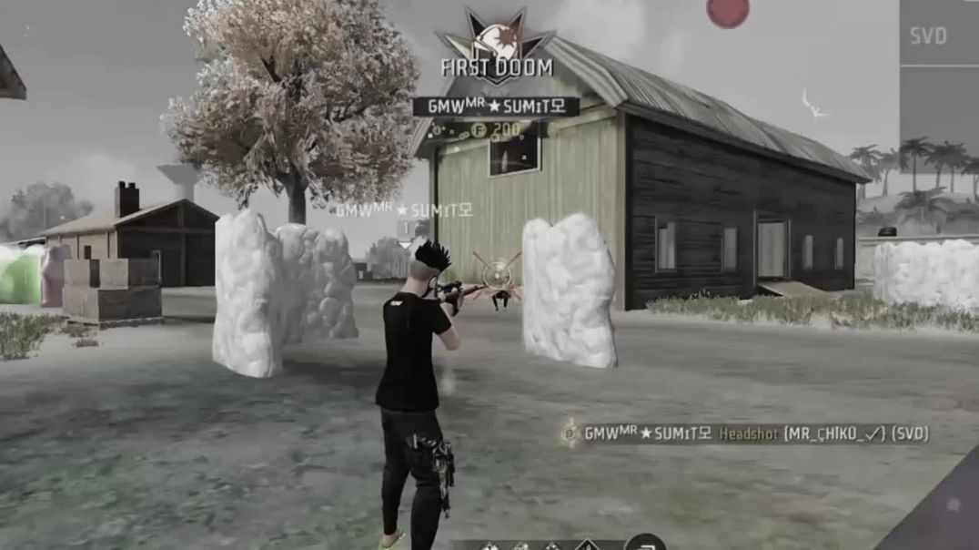 ⁣Free fire gameplay